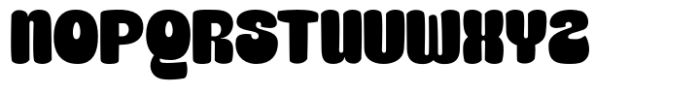 Bowlike Font UPPERCASE