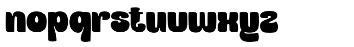Bowlike Font LOWERCASE