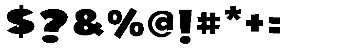Bowling sans Bowling_sans Regular Font OTHER CHARS