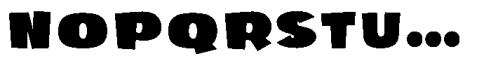 Bowling sans Bowling_sans Regular Font UPPERCASE