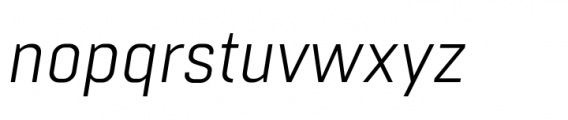 Boxed Pro Variable Italic Font LOWERCASE