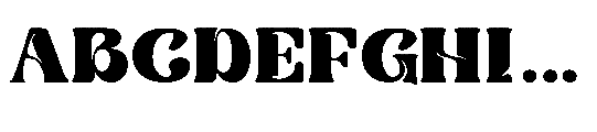 Boxing Evoke Font UPPERCASE