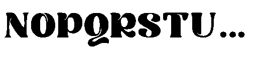 Boxing Evoke Font UPPERCASE