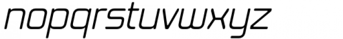 Boxr Light Italic Font LOWERCASE