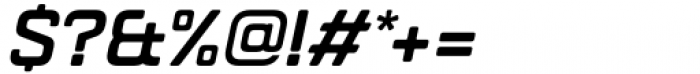 Boxr Medium Italic Font OTHER CHARS
