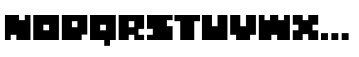 Boxtoc Regular Font UPPERCASE