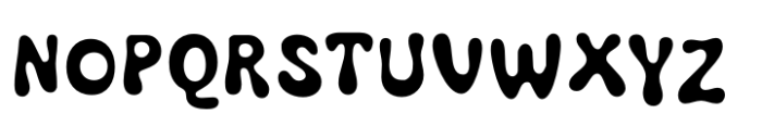 Boyers Blur Regular Font UPPERCASE