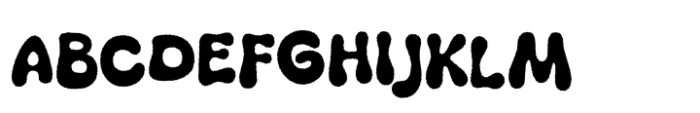 Boyers Rough Font UPPERCASE