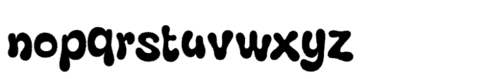 Boyers Rough Font LOWERCASE