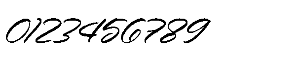 Bozeek Istory Italic Font OTHER CHARS