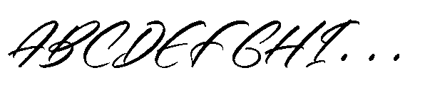 Bozeek Istory Italic Font UPPERCASE