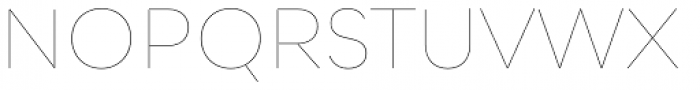 Bozon Hairline Font UPPERCASE