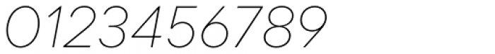 Bozon Thin Italic Font OTHER CHARS