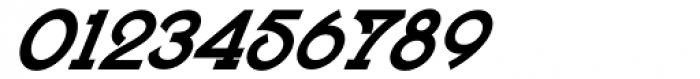 Bozue Black Oblique Font OTHER CHARS