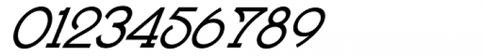 Bozue Medium Oblique Font OTHER CHARS