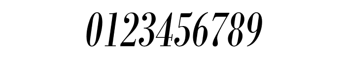 Bodoni MT Condensed Italic Font OTHER CHARS