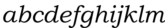Bookman Old Style Italic Font LOWERCASE