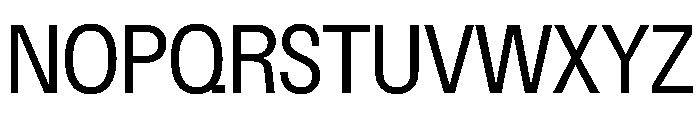 Bolivia Condensed Font UPPERCASE