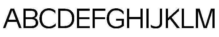 Bolivia SemiextendedG Font UPPERCASE