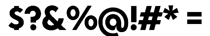 Bonkus Bold Font OTHER CHARS