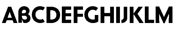 Bonkus Bold Font UPPERCASE