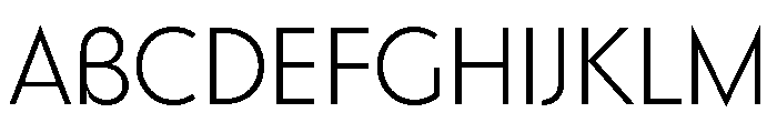 Bonkus Light Font UPPERCASE
