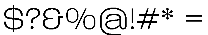 BoogieSchoolSans High2nd Font OTHER CHARS