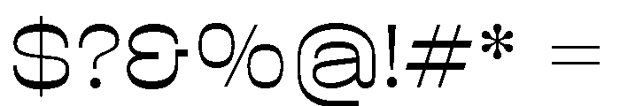 BoogieSchoolSans Middle2nd Font OTHER CHARS