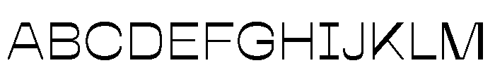 BoogieSchoolSans Middle2nd Font UPPERCASE