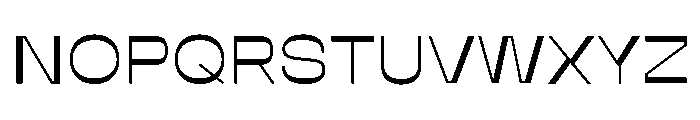 BoogieSchoolSans Middle2nd Font UPPERCASE