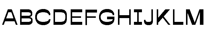 BoogieSchoolSans Middle5th Font UPPERCASE