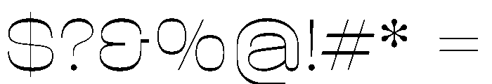 BoogieSchoolSans Pre2nd Font OTHER CHARS
