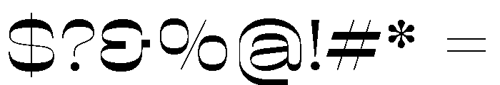 BoogieSchoolSans Pre4th Font OTHER CHARS