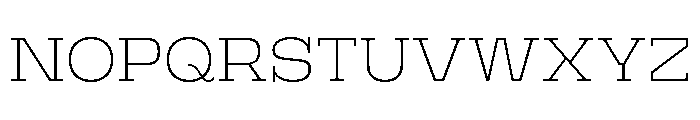 BoogieSchoolSerif High1st Font UPPERCASE