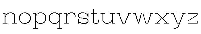 BoogieSchoolSerif High1st Font LOWERCASE