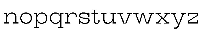 BoogieSchoolSerif High2nd Font LOWERCASE
