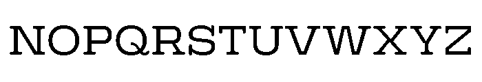 BoogieSchoolSerif High3rd Font UPPERCASE