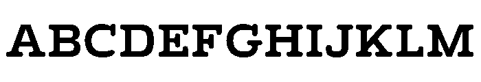 BoogieSchoolSerif High5th Font UPPERCASE