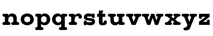 BoogieSchoolSerif High6th Font LOWERCASE