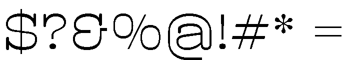 BoogieSchoolSerif Middle1st Font OTHER CHARS