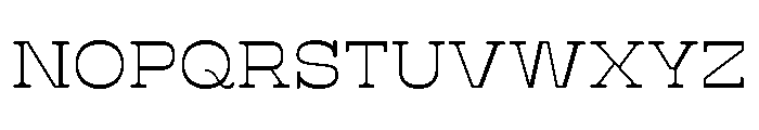 BoogieSchoolSerif Middle1st Font UPPERCASE