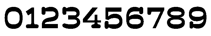 BoogieSchoolSerif Middle6th Font OTHER CHARS