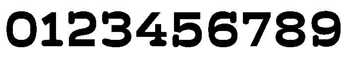 BoogieSchoolSerif Middle7th Font OTHER CHARS