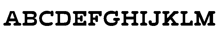 BoogieSchoolSerif Middle7th Font UPPERCASE