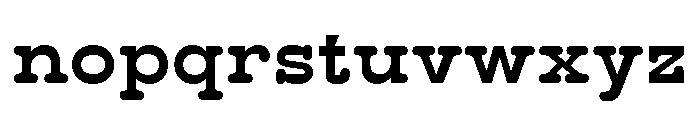 BoogieSchoolSerif Middle7th Font LOWERCASE