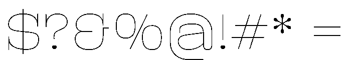 BoogieSchoolSerif Pre1st Font OTHER CHARS