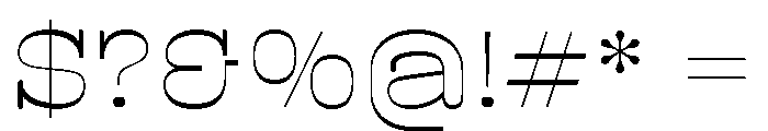 BoogieSchoolSerif Pre2nd Font OTHER CHARS