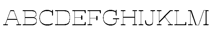 BoogieSchoolSerif Pre2nd Font UPPERCASE
