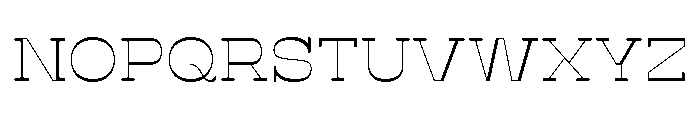 BoogieSchoolSerif Pre2nd Font UPPERCASE
