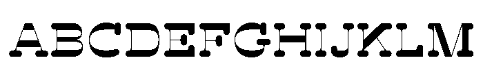 BoogieSchoolSerif Pre5th Font UPPERCASE